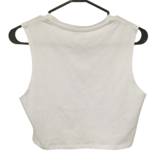 Zara size large, white crop top, new with tags, y2k - Picture 2 of 7